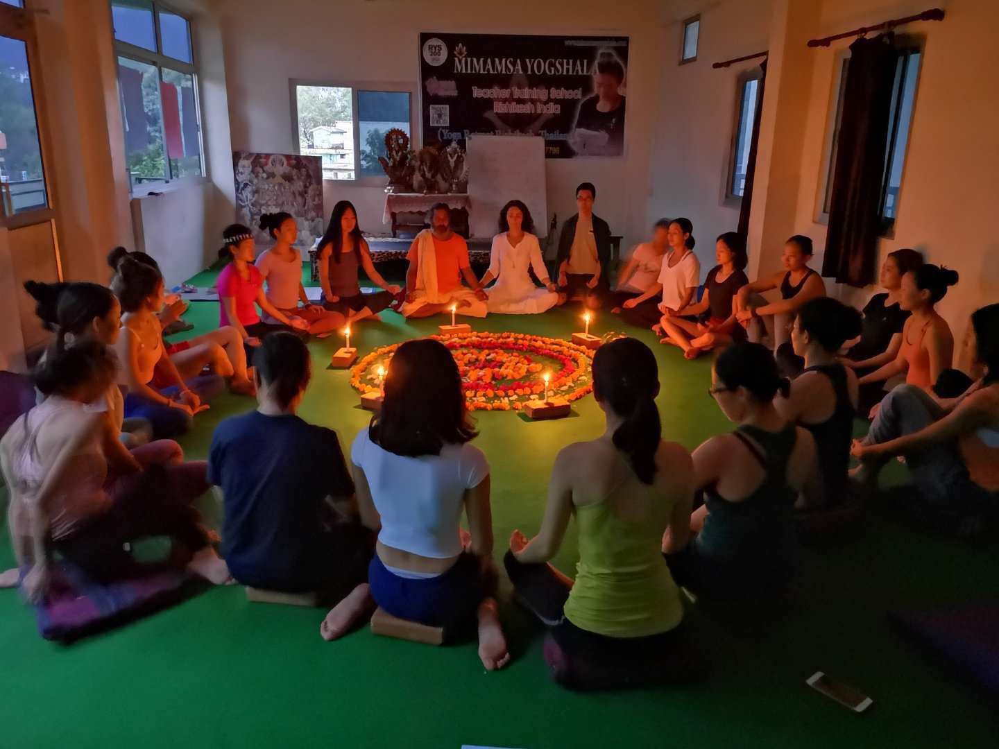 25 - days 200 - hour Yoga Teacher Training Course in Rishikesh