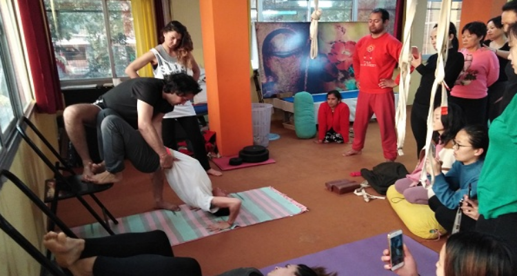 Iyengar Yoga Workshop In Rishikesh India | Om Yoga Rishikesh