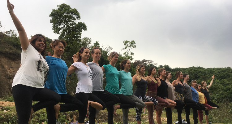 5 Day Peaceful Yoga Retreat in serene, beautiful Nepal. Find peace of mind.