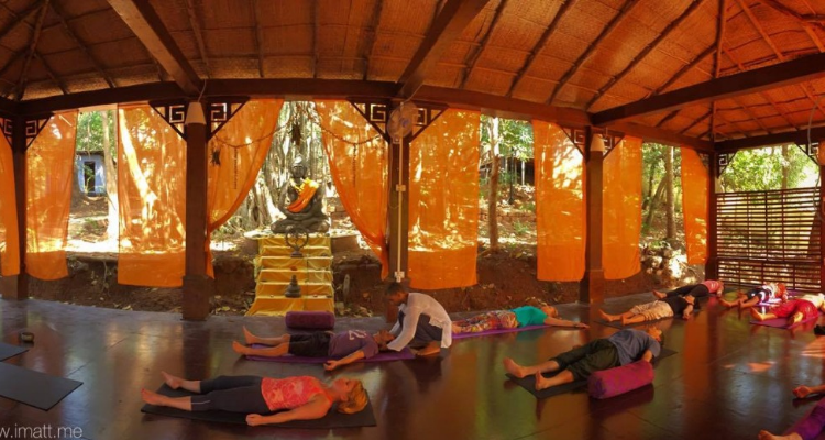 100 hours Aerial & Yin yoga Teachers traning course in Goa India